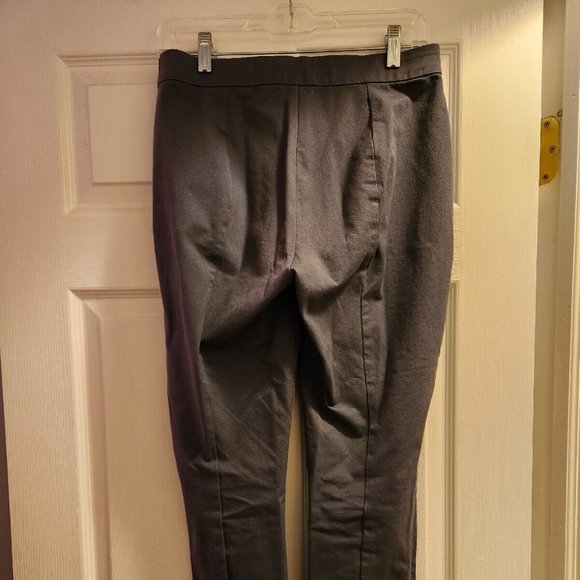 NEW Everlane The Side-Zip Stretch Cotton Pant in Slate Gray size 6 - Picture 8 of 10